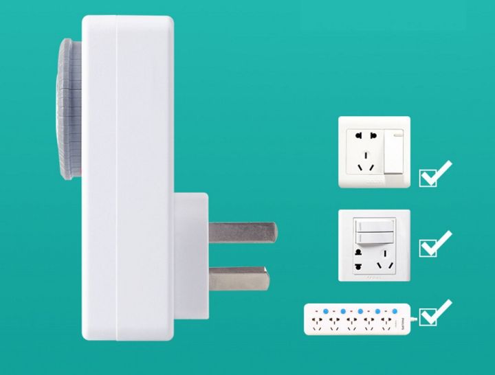 Electric%20Outlet%20Timer,%2024%20Hour%20Plug-in,%20Mechanical,%2030%20Minute%20Interval%20-%20Image%204