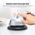 Bell restaurant kitchen call bell  counter rush to answer the bell. 