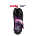 (Preorder) Bata Bata student shoes, age 3 - 5 years, adjustable straps, easy to wear, for girls, Unicorn model, black, code 1416609 ကလေးစီးဖိနပ်. 
