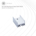 TO-220 Aluminum Heat Sink YK20 (Silver,15x10x20mm) - CE Store. 