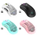Tech Infinite K-Snake BM600 1600 DPI 7-keys Hollow Lightweight Wireless Charging RGB Colorful Gaming Mouse(Wireless BM600 Black, Pink, Green, White). 