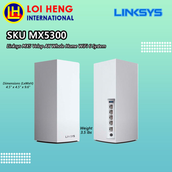 Linksys%20MX5%20Velop%20AX%20Whole%20Home%20WiFi%206%20System%20(MX5300-AH)%20-%20Image%203