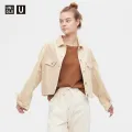 [Uniqlo Singapore Preorder] Corduroy Cropped Jacket/Fashion / Women /Jackets & Coats / Winter Jackets & Coats. 