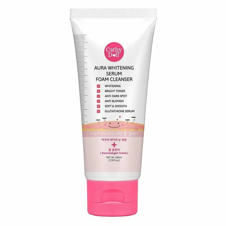 CATHY%20DOLL%20%20AURA%20WHITENING%20SERUM%20FORM%20CLEANSER%2012ML%20-%20Image%203