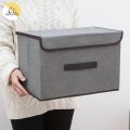 Large Capacity Storage Box With Lid Space Saving Storage And Organizer. 