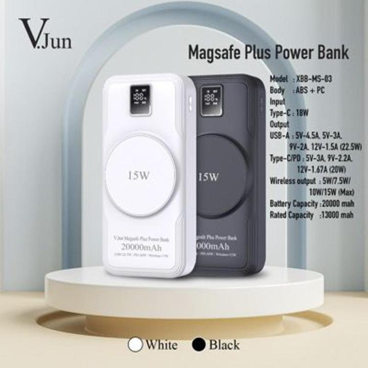 V.Jun Magsafe Plus Wireless Powerbank