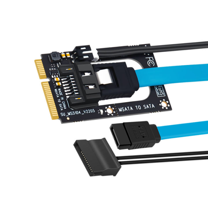 mSATA to SATA Riser Board Adapter