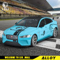 (Preorder) LEO 1:18 JAGUAR XE SV Project 8 Die Cast Vehicle Model Car Metal Toy Cars for Boys Simulation Sound Light Effect Jaguar Gift Hobby Collection ကလေးကစားစရာအရုပ်. 