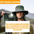 (Preorder) NEENCA Men Women Wide Brim Hat UV Protection Outdoor Sun Protection Face & Neck Cover  အမျိုးသား/သမီးဆောင်းဦးထုပ်. 