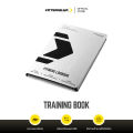 (Preorder)FITTERGEAR: TRAINING BOOK, exercise book, exercise plan book, PU leather cover, 120 G thick paper. 