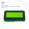 20x4 Character LCD Display Module + I2C Expander Module (Green) - CE Store. 