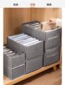 9ကန့်ပါ အဝတ်ထည့် Box_ Foldable Wardrobe  Cloth Storage Organizer 9 Grids. 