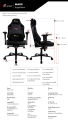 (Preorder) TTRacing Maxx Gaming Chair Seat- Darth Vader. 