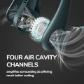 (Preorder) JISULIFE 4000mAh Portable Fan Bladeless Three-level Wind Adjustable Fashion Design Size. 