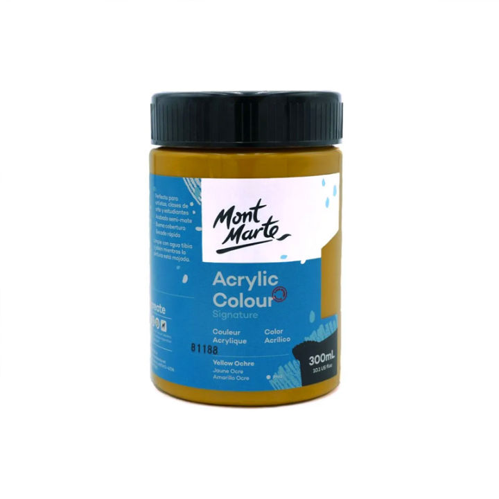 Yellow%20Ochre%20%E2%80%93%20300ml%20%E2%80%93%20Acrylic%20Paint%20%E2%80%93%20Mont%20Marte%20-%20Image%204