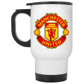 Manchester United FC Soccer Team Sticker - 4 Pcs Set | Laptop Sticker | Car Sticker | Phone Sticker | Waterbottle Sticker | Wall Sticker | Die Cut Sticker | Waterproof Sticker. 