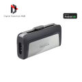 SanDisk Ultra Dual Drive USB Type-C OTG Flash Drive - 16GB For Smartphones, Tablets, and Computers. 