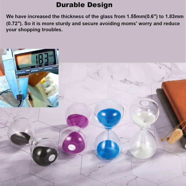 Hourglass%203-15%20Minute%20Sand%20Timer:%205.1%20Inch%20white%20Sand%20Clock,%20Large%20Sand%20Watch%203-15%20Min,%20Hour%20Glass%20Sandglass%20for%20Kids,%20Games,%20Classroom,%20Home,%20Desk,%20Office%20Decor%20-%20Image%203