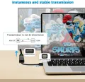 Mini DP to HDMI transfer cable 4K high-definition lightning Minidp to HDMI computer graphics card external converter. 