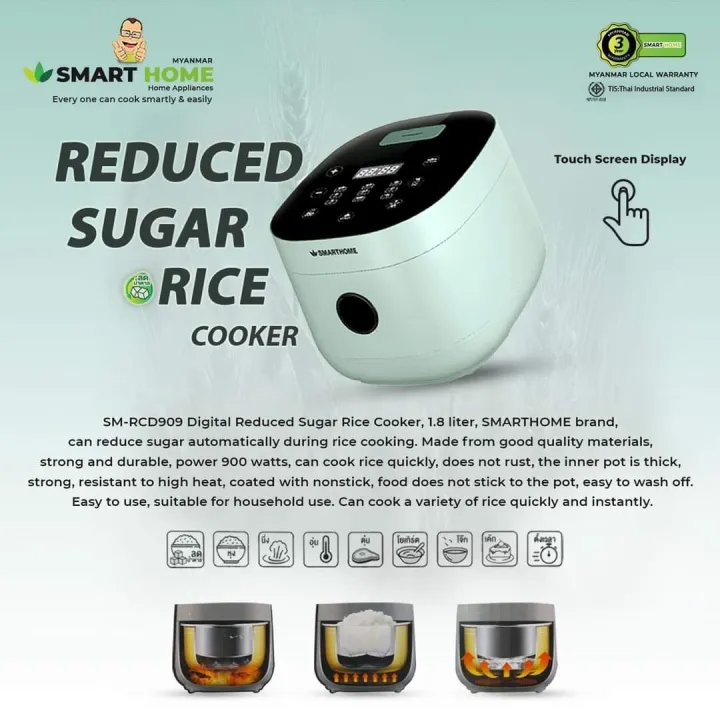 Smart%20Home%20Reduced%20Sugar%20Rice%20Cooker%20SM-RCD%20909%20-%20Image%204