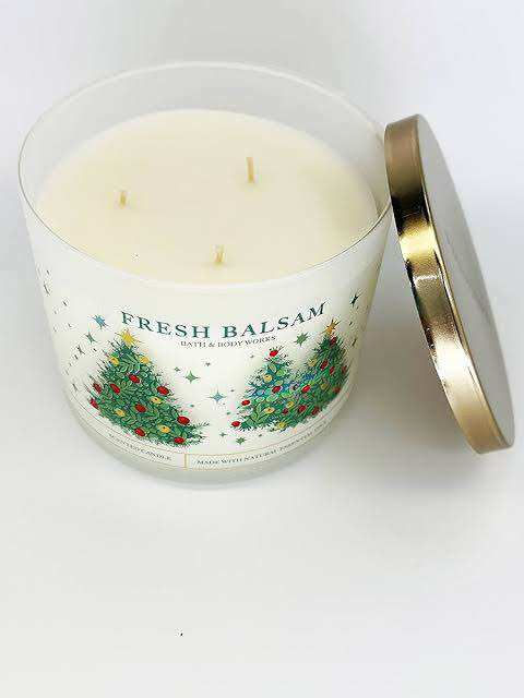 (Preorder)Bath%20and%20Body%20Works%20FRESH%20BALSAM%201-Wick%20Candle%20411g.%20-%20Image%203