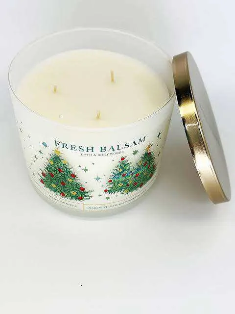 (Preorder)Bath%20and%20Body%20Works%20FRESH%20BALSAM%201-Wick%20Candle%20411g.%20-%20Image%203