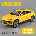 (Preorder) LEO 1:24 Urus SUV Metal D Iecast Alloy Car Model Toy Truck for Boys Kids Children Off-Road Vehicle Hobby & Collection ကလေးကစားစရာအရုပ်. 