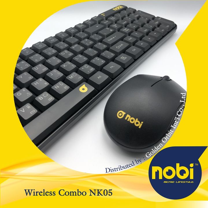 Nobi NK 05 Wireless Keyboard - Black