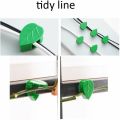 Plant Climbing Wall Fixture Clips Self-Adhesive Plant Fixer Invisible Leaf Shaped Wall Vines Fixing Clips Hook Plant Vine Traction for Home Decoration and Cable Wire Fixing. 