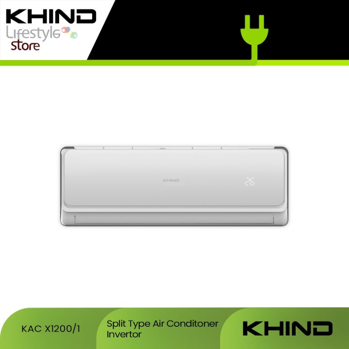 KHIND Split Type Air Conditioner KAC X1200/I (1.5HP)