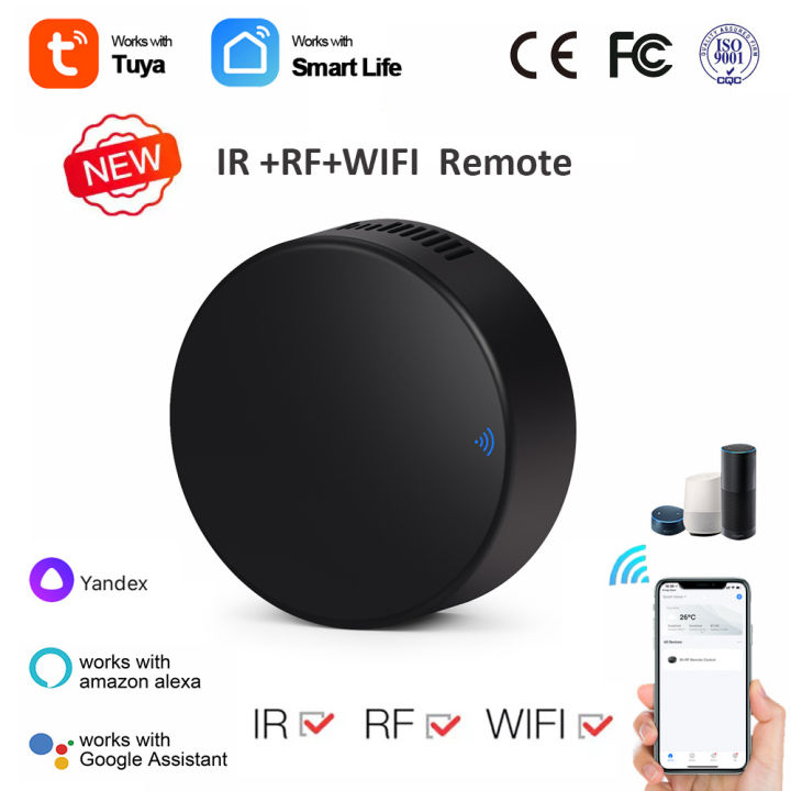 WiFi IR RF 433Mhz Remote Control Tuya Smart Remote Controller
