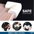 Foam Corner Protectors  4-Pack Foam Caring Corner Guards by The Hamptons Baby  Safety Furniture Bumpers  Long Lasting, Pre-Applied Adhesive  Sharp Corner Cushions. 