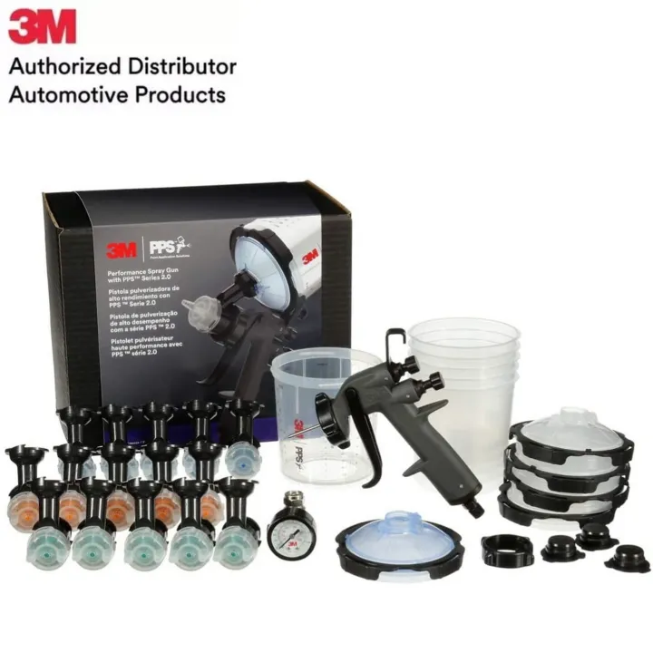 (Preorder)%C2%A03M%E2%84%A2%20Performance%20Spray%20Gun%20System%20with%20PPS%E2%84%A2%202.0%2026778,%20gravity%20spray%20gun,%20top%20cup,%20with%20air%20valve%20and%20nozzle%201.2%201.3%201.4%20-%20Image%202