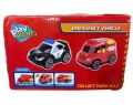 Play Right Emergency Vehicle Police Car Ages 3 Sounds Lights up Pull Back. 