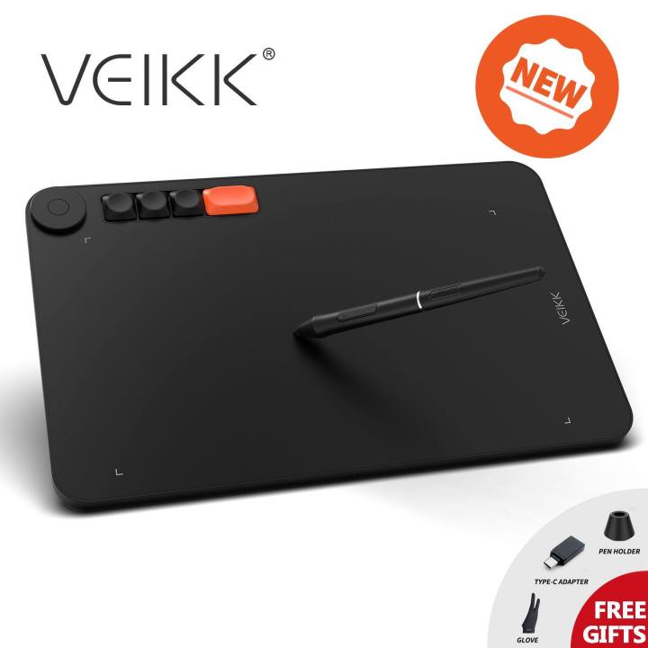 Veikk Android Tablet With Pressure Sensitive Pen VEIKK A50 Drawing