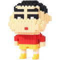 iBis_ Diamond Block Building Block Bricks Toy Naruto Figure Crayon Shin Chan Figure. 
