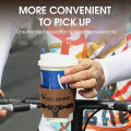(Preorder)WEST Cycling Bicycle H Andlebar Coffee Cup Holder Bike Water Bottle Holder Drink Holder For Bicycle Props Scooter Cruiser. 