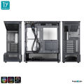 (Preorder) Computer case Tsunami Adventure Code 8 M-ATX Panorama Gaming Case (No Fan). 