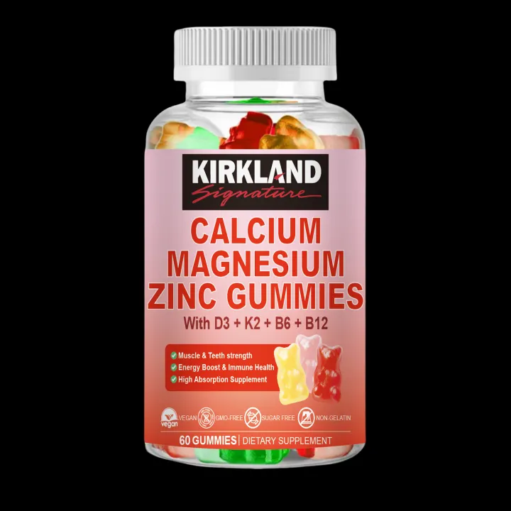 (Preorder)KIRKLAND%20Calcium%20Magnesium%20Zinc%20Gummies%20-%20Helps%20Strengthen%20Bones%20and%20Teeth,%20Muscles,%20and%20Immunity%20-%20Image%209