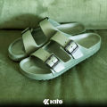 KITO Authentic Men Sandals အမျိုးသားဝတ် ကွင်းထိုးဖိနပ် ( Preorder). 
