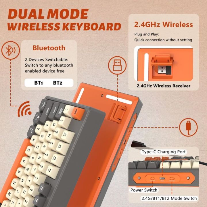 M87%20Wireless%20Gaming%20Office%20Keyboard%20with%20Dual%20Mode%20(Blueto*th%20/Wireless%7D%20-%20Image%202