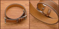 Double loop Leather strap for apple watch. 