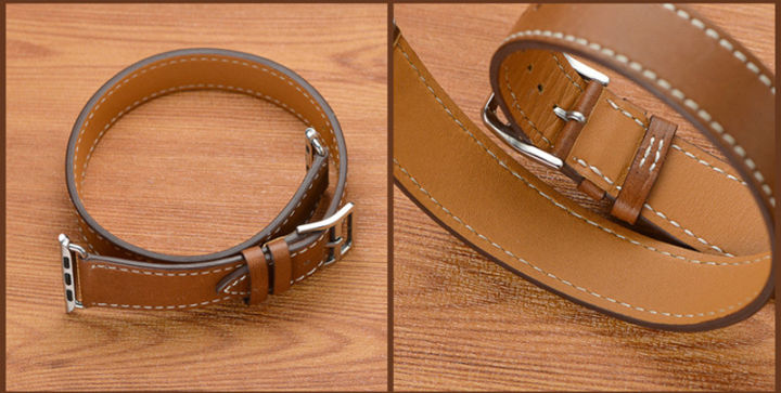 Double%20loop%20Leather%20strap%20for%20apple%20watch%20-%20Image%204