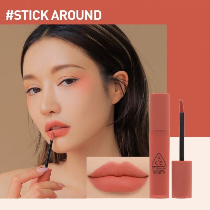 3ce stylenanda Blurring liquid lip-stick around
