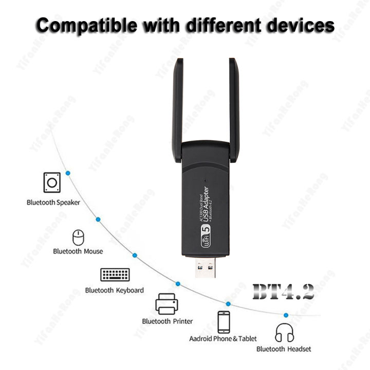 WiFi%20USB%203.0%20Adapter%201300Mbps%20BT%204.2%20Dual-Band%202.4GHz&5GHz%20Wifi%20Usb%20Network%20Card%20Wireless%20Receiver%20-%20Image%204