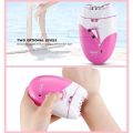 KEMEI brand hair epilator အမွှေးနှုတ်စက် *with lithium battery or usb charge (recommends for armpit,bikini line, hands, legs for both men & women) *. 