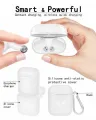I9S-TWS Airpod + Silicon Charging Box Protector and Hook Wireless Earbuds. 