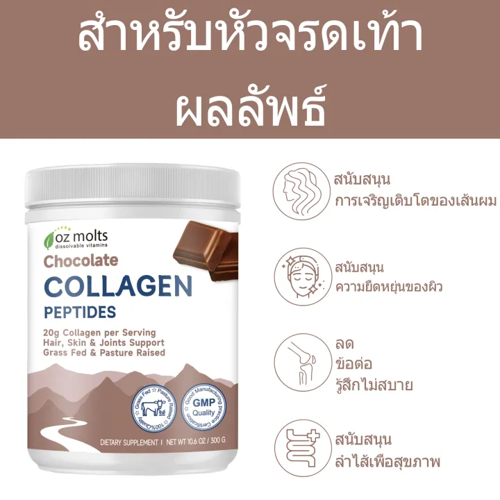 (Pre-order)Ozmolts%20Collagen%20Powder%20Natural%20Collagen%20Calcium%20Absorption%20Bone%20Supplement%20Beauty%20and%20Skincare%20Collagen%20Supplements%20Chocolate%20300g%20-%20Image%202