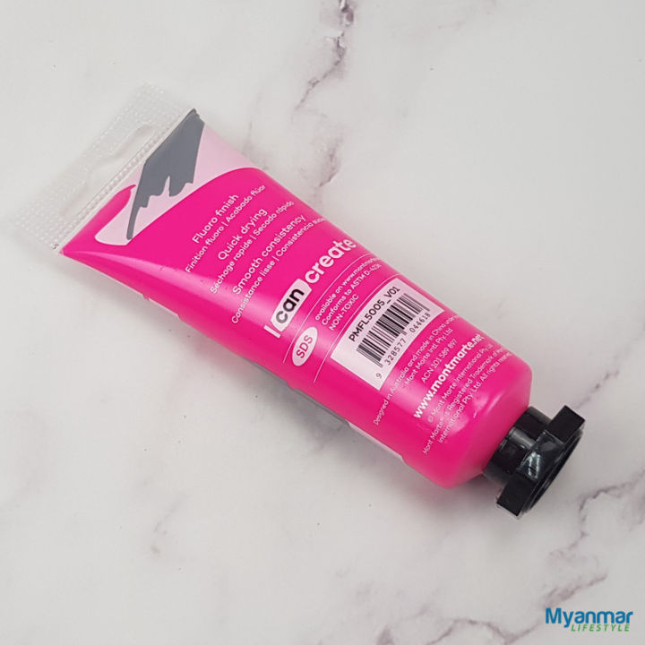 Magenta%20-%20Fluorescent%20Acrylic%20-%20%2050ml%20-%20Mont%20Marte%20-%20Image%206
