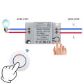 433MHz Universal Wireless RF Remote Control Fan Lamp Light Switch 10A Relay Output RF AC 220V 1CH Receiver Module Transmitter. 